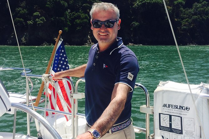 2-Hour Private Sailboat Charter in the San Francisco Bay - Sausalito Pass: Houseboats, Water Views, and a Calmer Feel