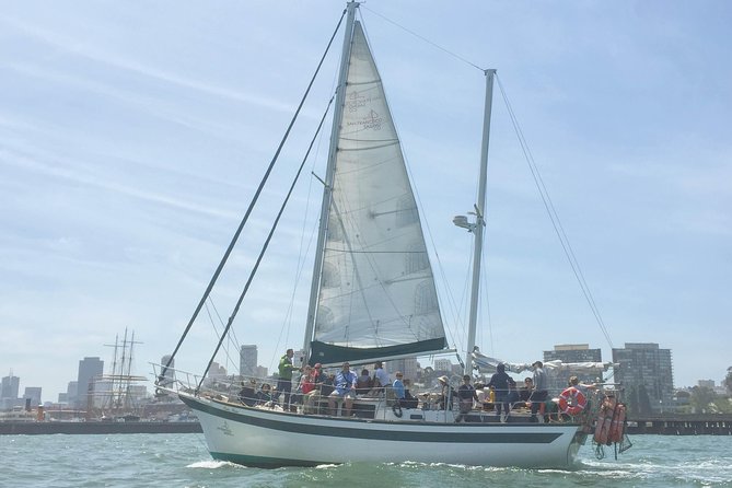 2-Hour Sunset Sail on the San Francisco Bay - Heading past Alcatraz and Angel Island: the classic Bay landmarks, up close