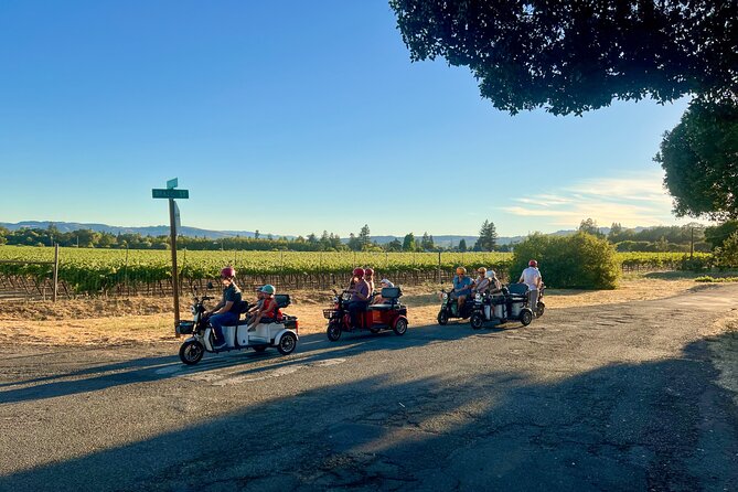 3 Hour Electric Trike Sunset Tour at Sonoma - Stop 4: Capo Isetta on Sonoma’s historic plaza for an optional tasting