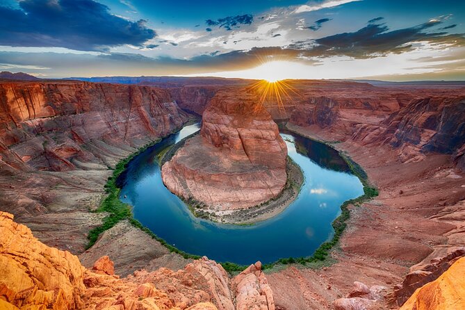 4-Day Las Vegas Grand Canyon Antelope Canyon Tour from SF - Day 2: South Rim helicopter option, then South Rim, East Rim, and Horseshoe Bend