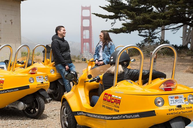 4-Hour Painted Ladies and Haight-Ashbury GoCar Tour - Golden Gate Park Drive-By: Dutch Windmill, Buffalo Paddock, Conservatory Flowers