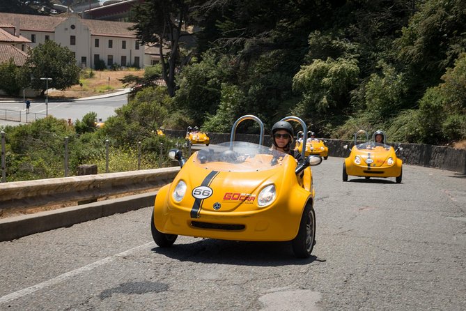 4-Hour Painted Ladies and Haight-Ashbury GoCar Tour - Getting Comfortable in the GoCar: Helmets, Orientation, and the GPS I-Can-Follow