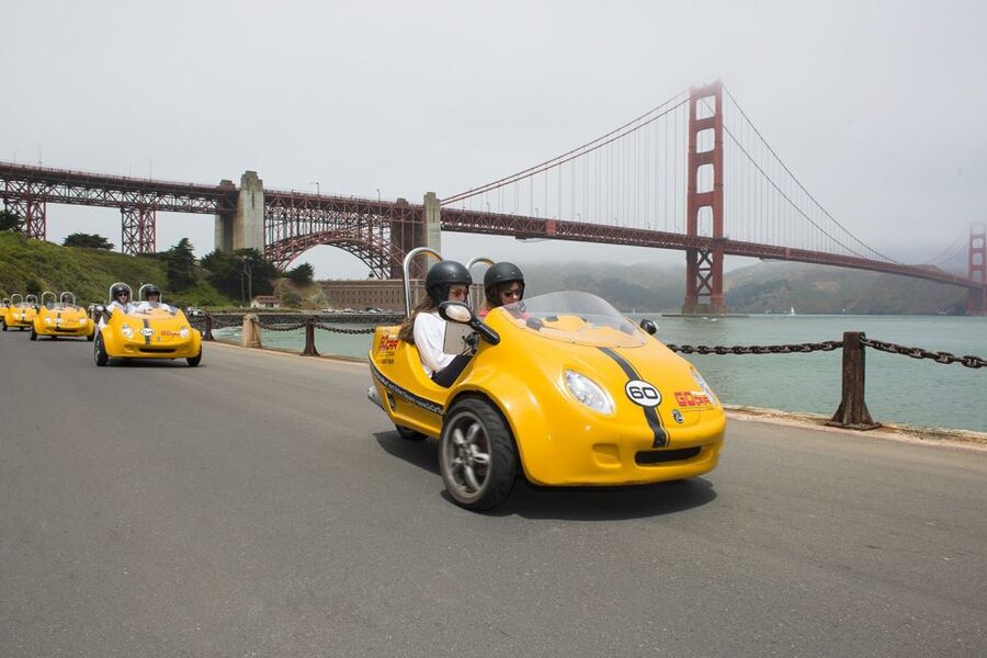 49 Mile GoCar Special - All Day For The Price Of 5 Hours - Golden Gate Bridge and Fort Point: Make Photos Real, Not Rushed