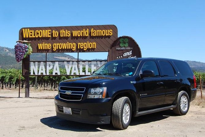 8 Hour Private Tour in Napa Valley Winery - Transportation quirks to plan around (front seat, limo access)