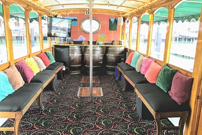 90-Minute Sunset Tour Aboard Wine Therapy - California wine on board: one complimentary pour plus a full bar