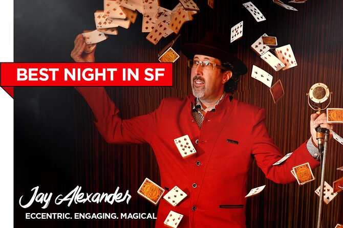 A Magical Night with the San Francisco Mentalist: Jay Alexander - Food and drinks: what’s included vs what you’ll pay for
