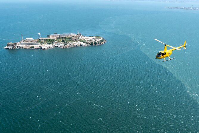 Alcatraz City Sites Helicopter Adventure - Golden Gate Bridge: the fastest way to understand its shape