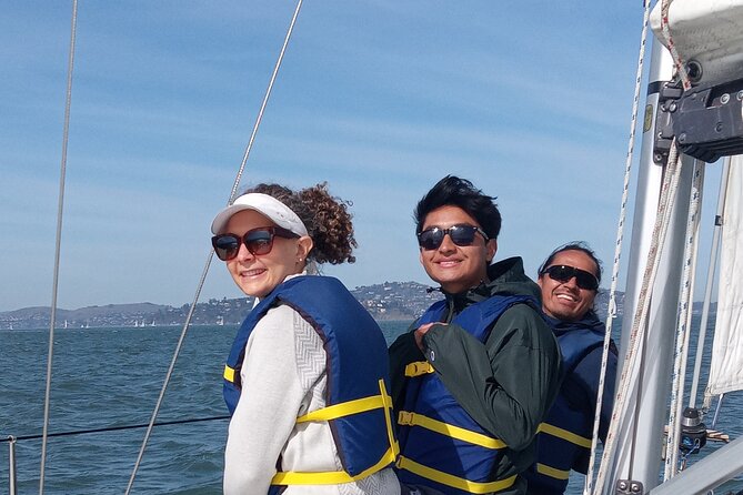Awesome San Francisco Bay Private Sailing Adventure via Sausalito - Stop 2: Passing Alcatraz for a view most people miss