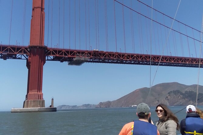 Awesome San Francisco Bay Private Sailing Adventure via Sausalito - Stop 3: The San Francisco skyline from the bay