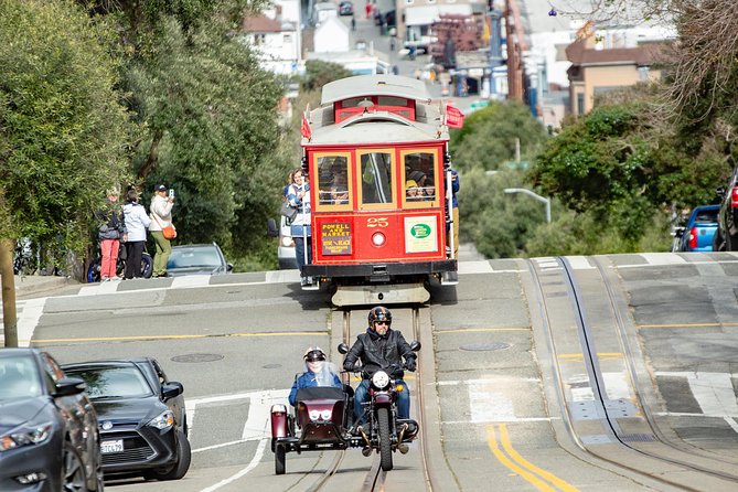 Classic Sidecar Tour of San Francisco - Music history stop tied to Hendrix and the Dead