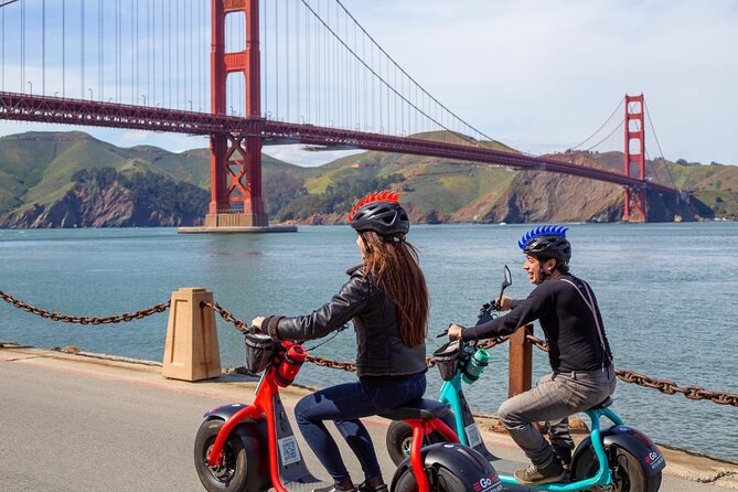 Early Bird: Electric Scooter Rental to Golden Gate Bridge - Umbrella Alley: Your Easy Launch Point