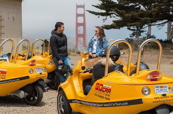 Early Bird San Francisco GoCar Tour - First photo stretch: Ghirardelli and the Radhaus Bay views
