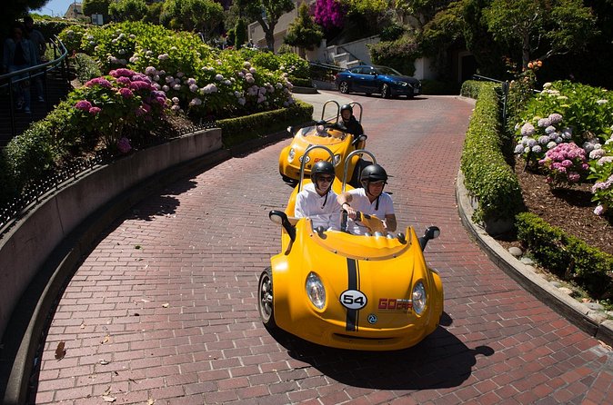 Early Bird San Francisco GoCar Tour - Lombard Street: the hair-raising drive you actually control