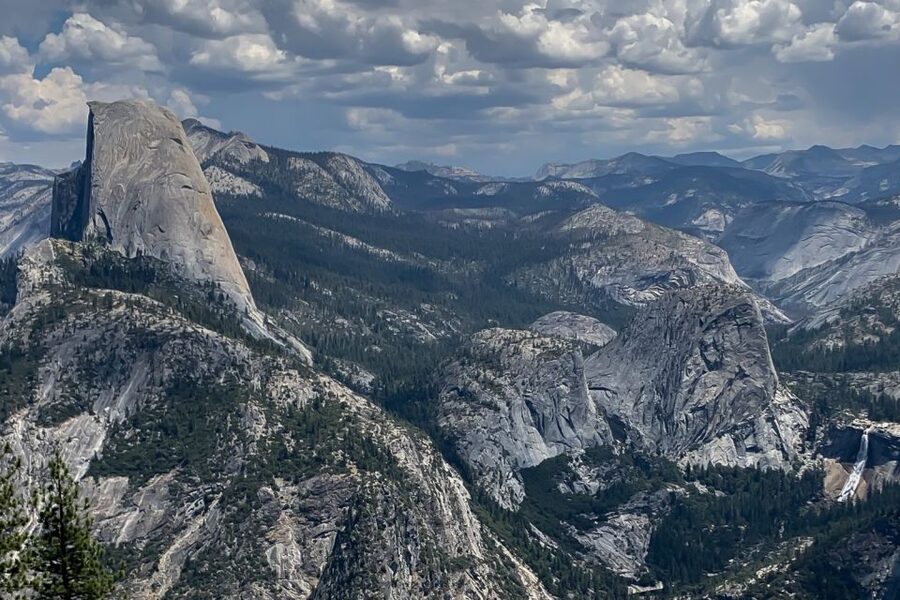 From San Francisco/Bay Area: Yosemite Private Tour - Mirror Lake and the Swinging Bridge picnic area: calmer moments break up the big hits