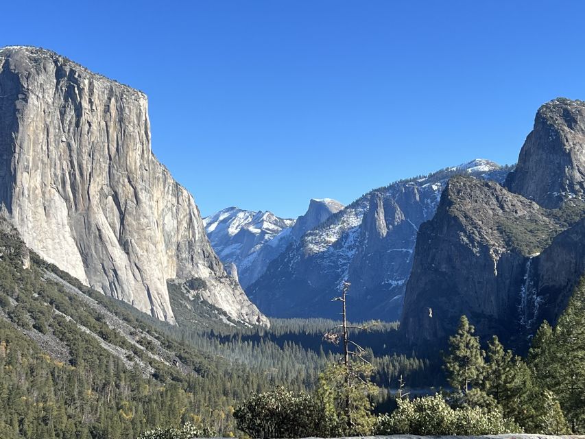 From San Francisco/Bay Area: Yosemite Private Tour - El Capitan and Yosemite Falls: the day shifts from wide views to focused scale