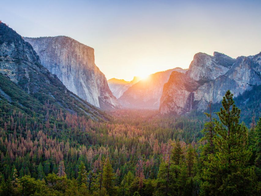 From SFO-Yosemite National Park-Enchanting Full Day Tour - San Francisco pickup, city views, then the long scenic push