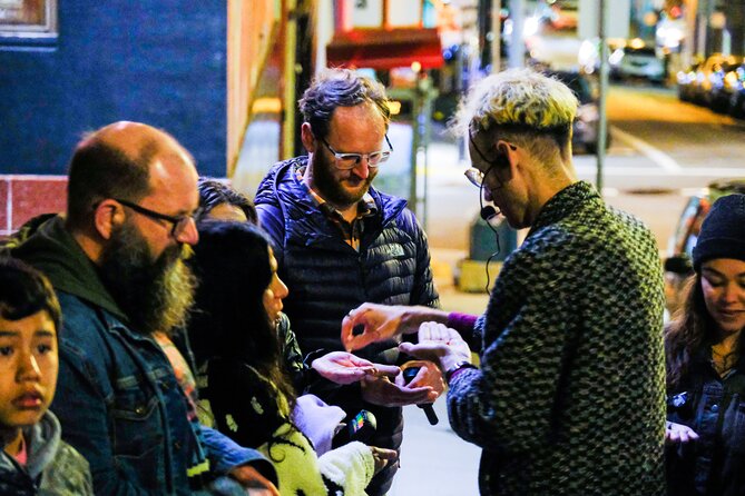 Ghost Hunt in SF Chinatown with a Professional Investigator - The EMF detector and ghost-hunting gear: the activity that drives the fun