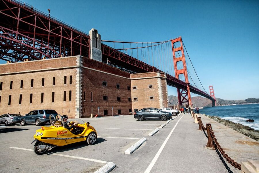 GoCar 3-Hour Tour of San Francisco's Parks and Beaches - Presidio of San Francisco (10 minutes): a short stop with big surroundings