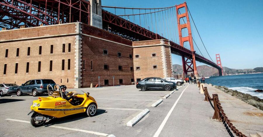 GoCar 3-Hour Tour of San Francisco's Parks and Beaches - Getting started at Fisherman’s Wharf and the “ready-to-drive” vibe