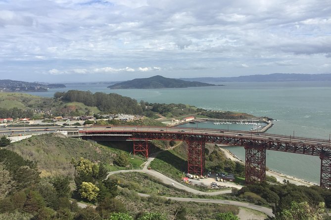 Golden Gate Bridge Electric Bike Rentals (E-Bike Rentals All day) - Your flexible route: bridge crossing and the piers
