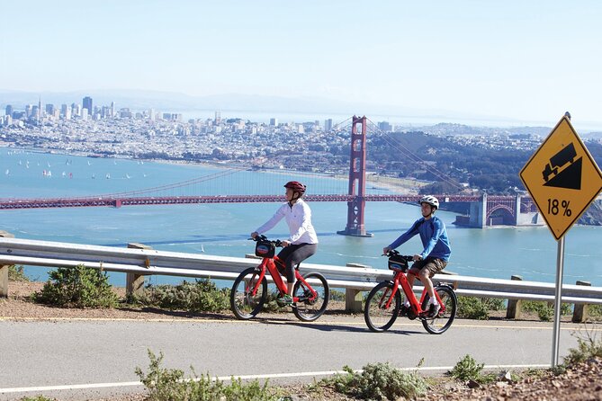 Golden Gate Bridge Guided Bicycle or E-Bike Tour from San Francisco to Sausalito - Through the Presidio: history, viewpoints, and real neighborhoods