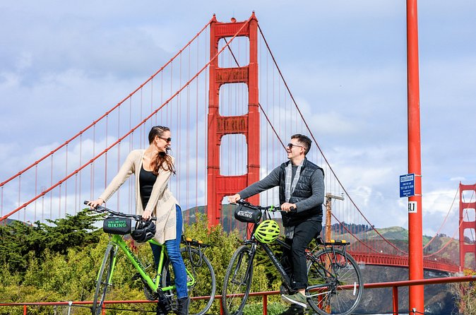 Golden Gate Bridge to Sausalito Bike Rental - The suggested SF stops: Maritime Museum, Alamo Square, Castro, Mission