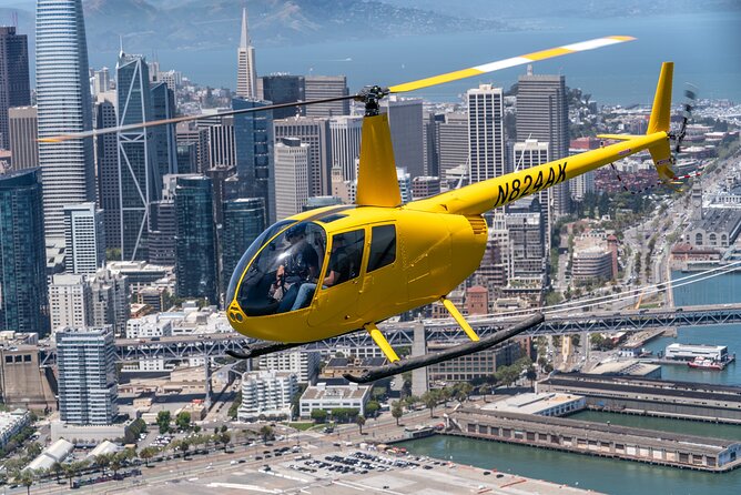 Golden Gate Helicopter Adventure - Entering San Francisco from the Air in About 45 Minutes