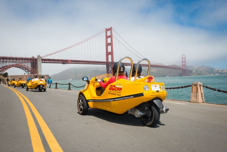GPS Talking Tour Cars: Chinatown/Downtown Loop - Pick-up at Fisherman’s Wharf: easy to find, quick to start