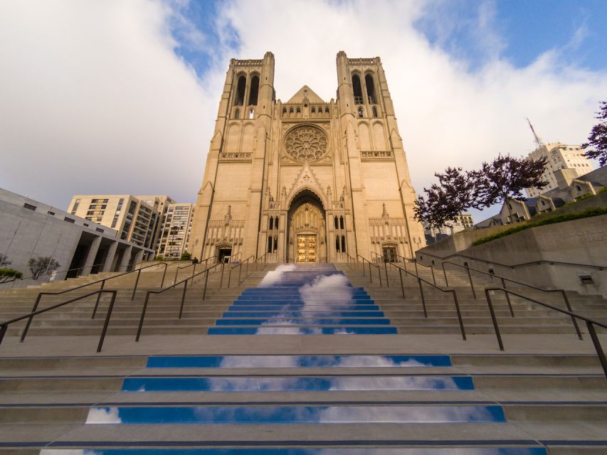 Grace Cathedral: Explore the Beauty (Entry + Self-Led Tour) - Start with the main interior: stained glass and Gothic scale