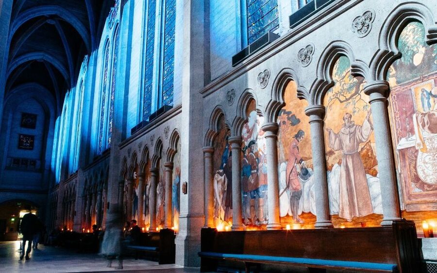 Grace Cathedral: Explore the Beauty (Entry + Self-Led Tour) - Labyrinth time: a walk you control