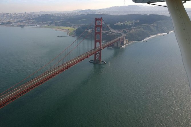 Greater Bay Area Seaplane Tour - The flight plan in plain English: takeoff, Golden Gate Reserve, redwoods, and the water return