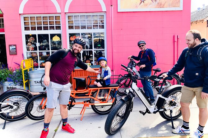 Half Moon Bay Family Friendly Guided E-bike Tour - Main Street food sight: Pasta Moon and the Michelin-star moment