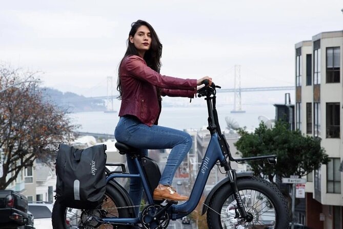 Inside Alcatraz Ticket with a San Francisco E-Bike Rental - The ride plan: Golden Gate Bridge, Sausalito, and Golden Gate Park