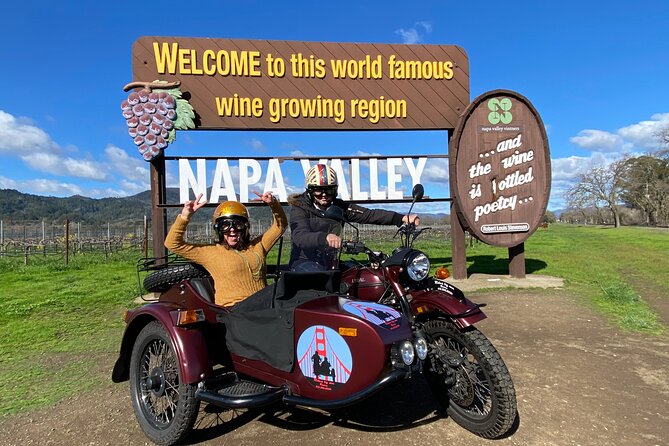 Napa Valley Classic Sidecar Wine tours - The Sidecar Ride Experience: Wind, Safety, and Seat Switching