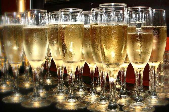 New Year's Eve Plated Dinner Cruise on San Francisco Bay - Champagne welcome, platinum open bar, and party favors