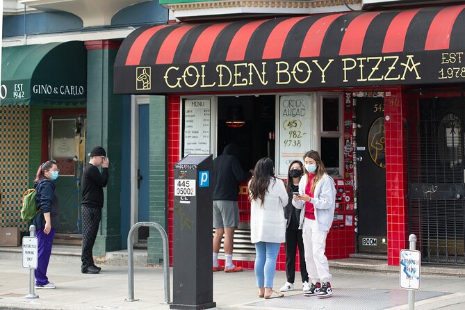North Beach Food & History Walking Tour - Small Group - Getting Oriented in North Beach (Kearny to Columbus)