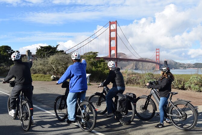 North Beach To Golden Gate Bridge E-Bike Tour - Starting at North Beach Cyclery: Stockton meeting point and a quick fit