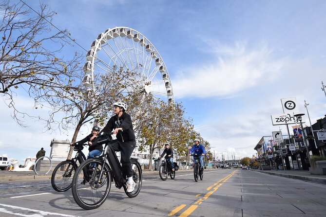 North Beach To Golden Gate Bridge E-Bike Tour - North Beach start: Saint Peter and Paul Church area to get your bearings