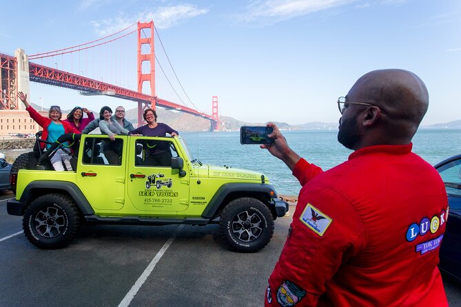 Private San Francisco City Tour by Open-Air Jeep (Max 6) - Golden Gate Bridge photo stops that react to traffic and weather