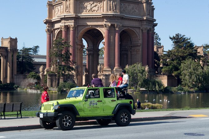 Private San Francisco City Tour by Open-Air Jeep (Max 6) - Tour length, seating, and how to plan for an open-air ride