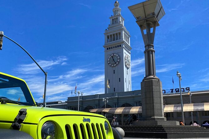 Private San Francisco Open-Air Jeep Tour (3 Hours, Max 6) - Presidio to Golden Gate Bridge: the photo stop that anchors the whole tour