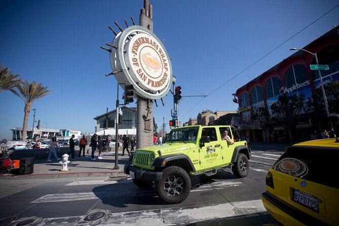 Private San Francisco Open-Air Jeep Tour (3 Hours, Max 6) - Fisherman’s Wharf and the Marina: postcard SF, without the slog