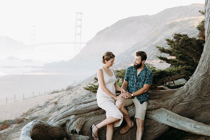 Private Vacation Photoshoot with Photographer in San Francisco - Baker Beach in one hour: how the session really works