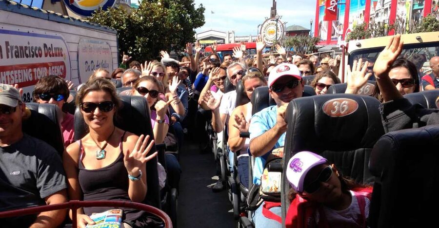 San Francisco: 2 Day Hop-On Hop-Off 20-Stop Deluxe Bus Tour - On-bus comfort and what to watch for