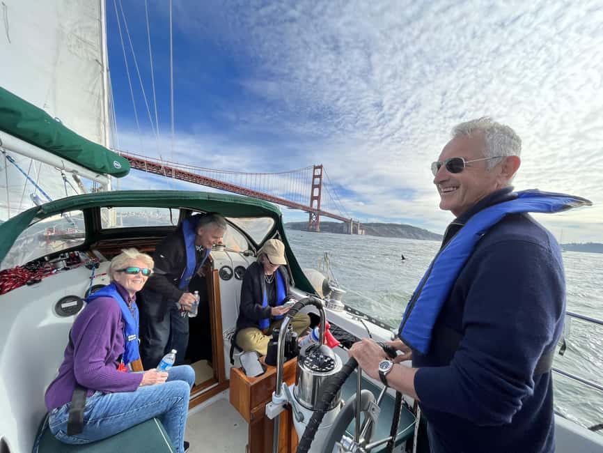 SAN FRANCISCO: (2hr) Interactive Sailing Experience - First Step: Yellow Ferry Dock and a small-boat vibe