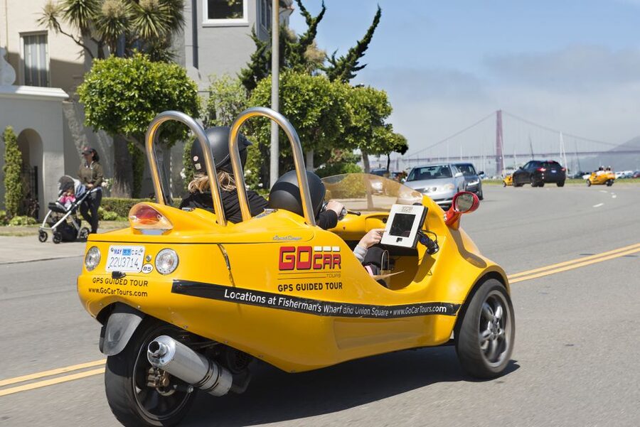 San Francisco: 3-Hour Early Bird GoCar Tour - Stop 2: Crissy Field (5 Minutes) for Waterfront Fresh Air