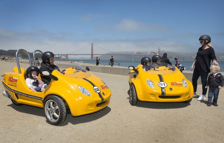 San Francisco: 3-Hour Early Bird GoCar Tour - Golden Gate Bridge Hop-Off (15 Minutes): The View Payoff