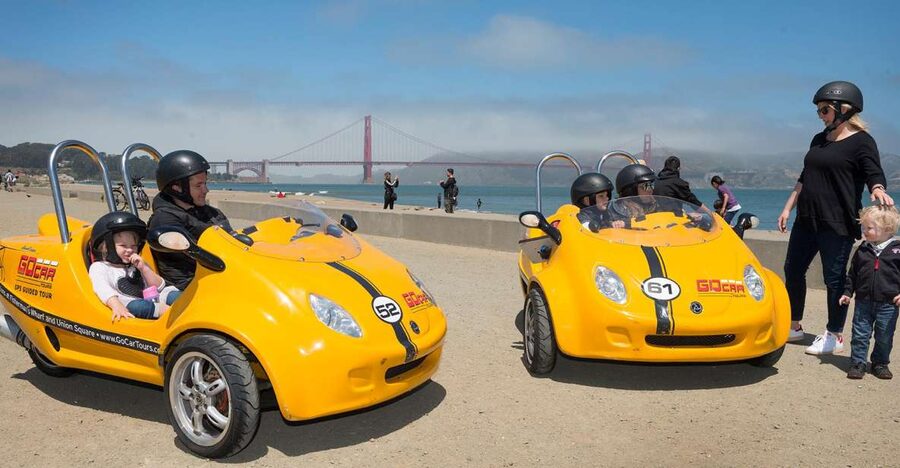 San Francisco: 3-Hour Early Bird GoCar Tour - Golden Gate Park Stop (30 Minutes): Choose Your Own Tiny Adventure
