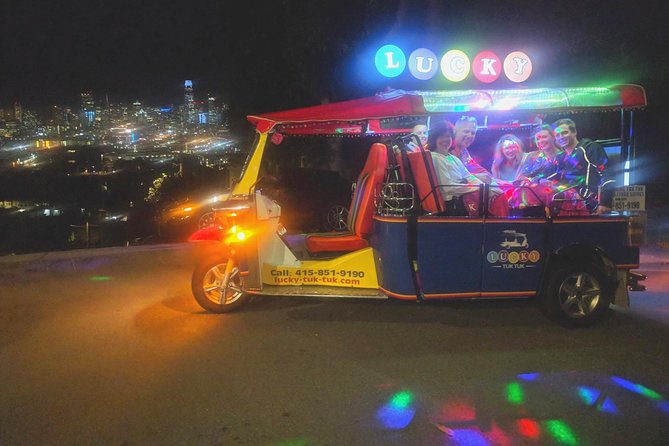 San Francisco Afternoon or Sunset Private Tour - Lucky Tuk Tuk - Meeting at 2870 Hyde St and why Umbrella Alley matters