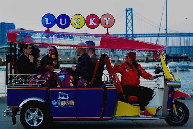 San Francisco Afternoon or Sunset Private Tour - Lucky Tuk Tuk - Marina Green and Crissy Field: Bay views with fewer steps